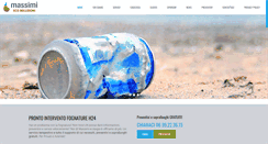 Desktop Screenshot of massimiecologia.it
